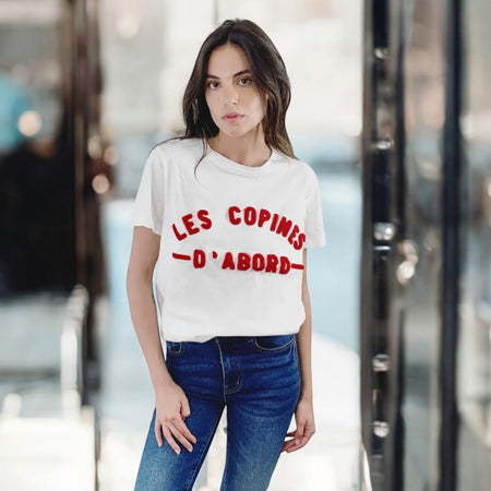 T-shirt Les copines d'abord